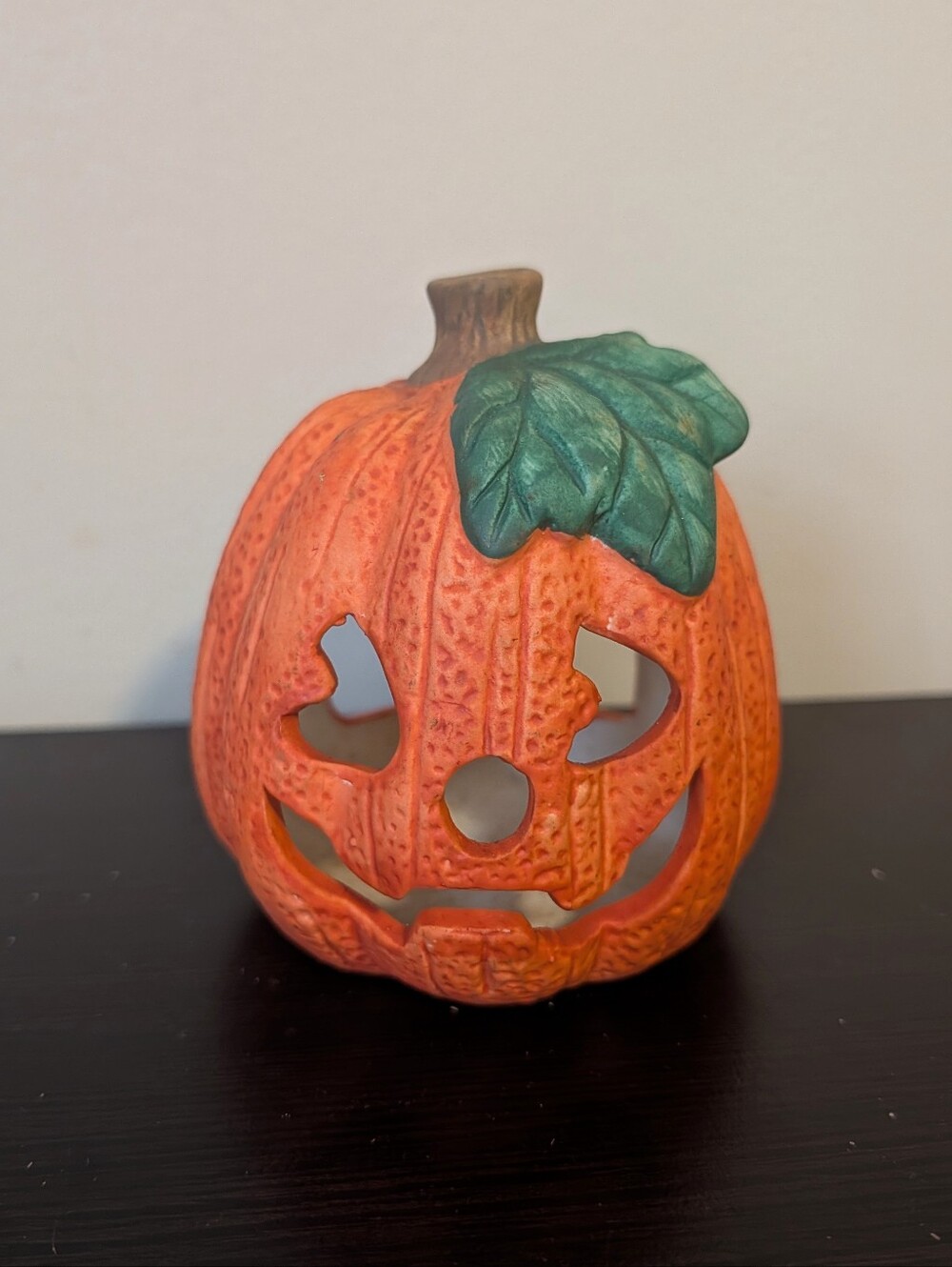 Jack-O-Lantern Votive Candle Holder